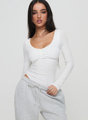 Lunella Bodysuit White