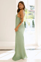 Drift Away Maxi Dress Green