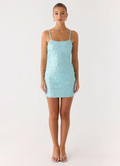 Danali Mini Dress - Blue