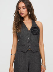 Joshy Top Charcoal