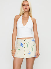 Summer Sonnet Mini Skirt Multi