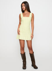 Dasha Mini Dress Lemon