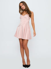 Summer Blush Mini Dress Pink