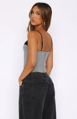 Atomic Heart Bustier Grey