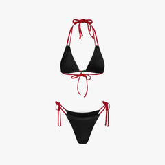 Cherry Print Bikini Set